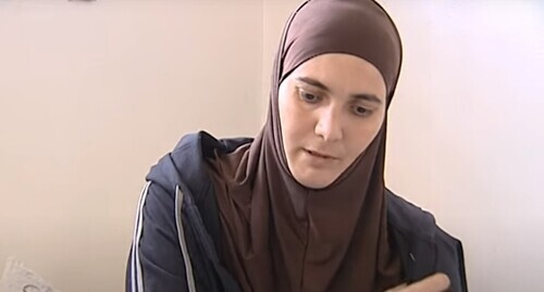 Leyla Chemurzieva. Screenshot of the video by the user Ayub Musiev https://www.youtube.com/watch?v=VR2d79Jtuc4 Leyla Chemurzieva. Screenshot of the video by the user Ayub Musiev https://www.youtube.com/watch?v=VR2d79Jtuc4