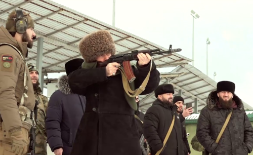 Theologians of the Spiritual Administration of Muslims of Chechnya undergoing military training at the Russian University of Special Forces in Gudermes. Photo: Grozny Inform https://www.grozny-inform.ru Theologians of the Spiritual Administration of Muslims of Chechnya undergoing military training at the Russian University of Special Forces in Gudermes. Photo: Grozny Inform https://www.grozny-inform.ru
