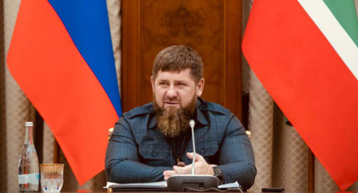 Ramzan Kadyrov. Screenshot of the post on the "Kadyrov 95" Telegram channel https://web.telegram.org/z/#-1141171940 Ramzan Kadyrov. Screenshot of the post on the "Kadyrov 95" Telegram channel https://web.telegram.org/z/#-1141171940