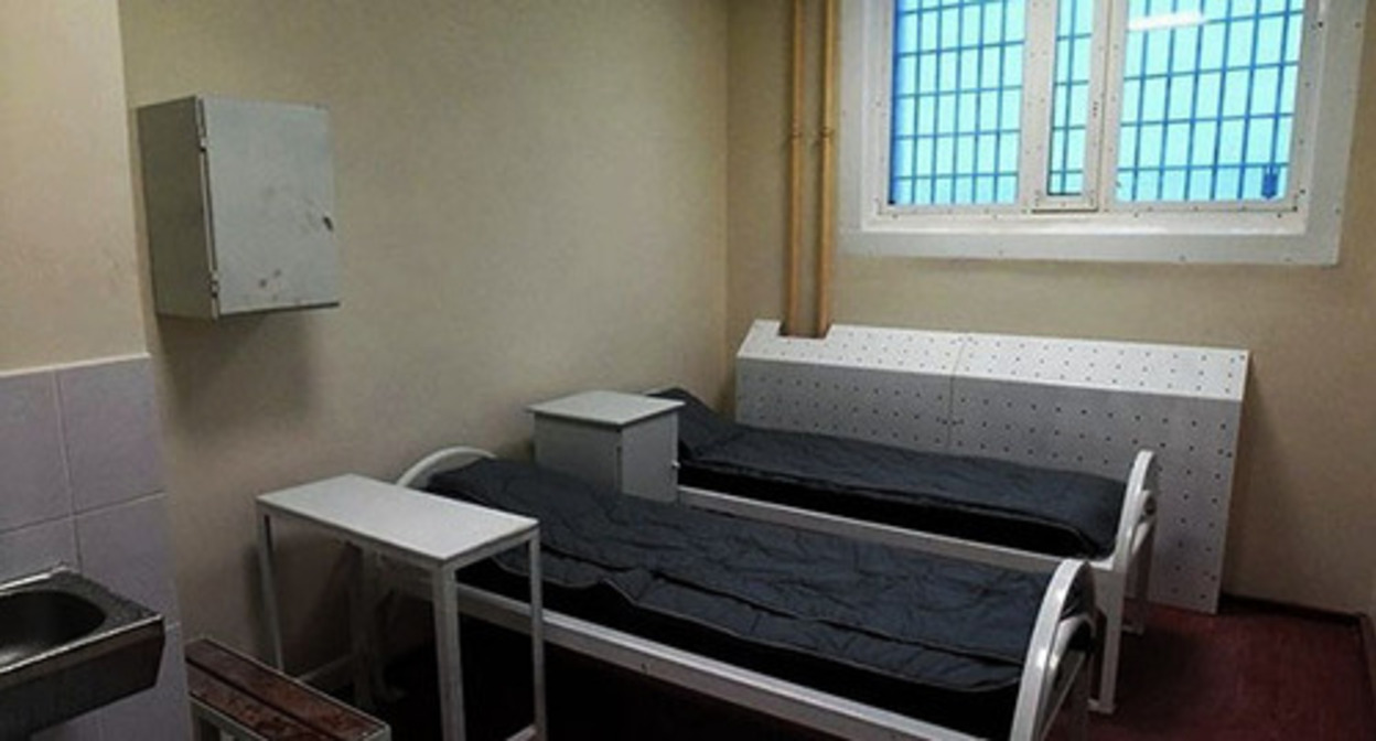 A prison cell. Photo: https://fsin.ru A prison cell. Photo: https://fsin.ru
