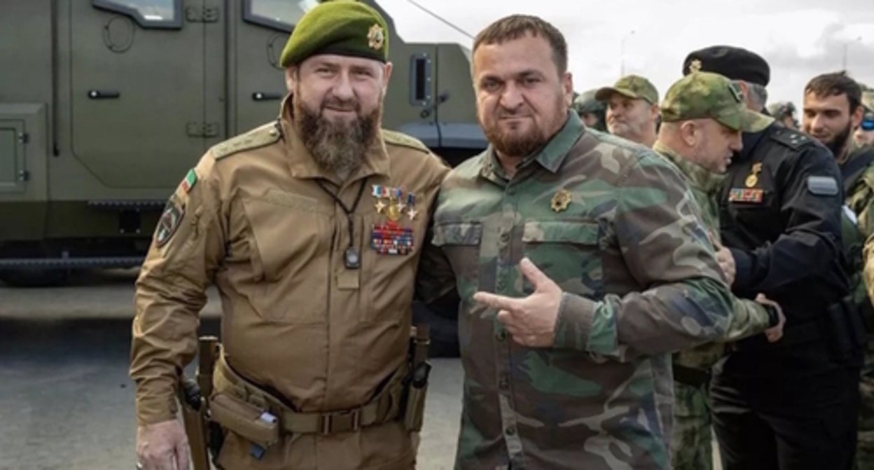 Ramzan Kadyrov and Turpal-Ali Ibragimov (on the right). Photo from the Telegram channel za_kra_bistriy_95 Ramzan Kadyrov and Turpal-Ali Ibragimov (on the right). Photo from the Telegram channel za_kra_bistriy_95