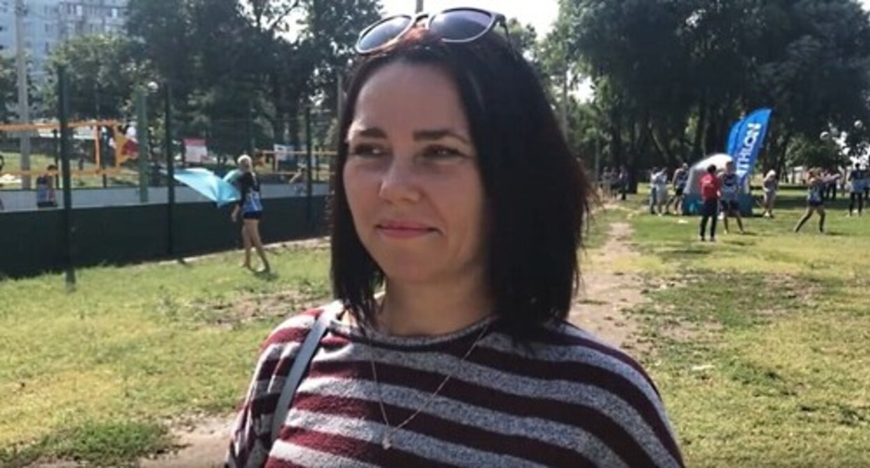 Tatiana Zakharova. Screenshot of the video https://vk.com/video-166763856_456239127 Tatiana Zakharova. Screenshot of the video https://vk.com/video-166763856_456239127