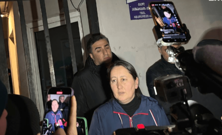 Mziya Amaglobeli. Screenshot of a photo posted by the “Netgazeti” on January 12, 2025 https://ru.netgazeti.ge/66249/