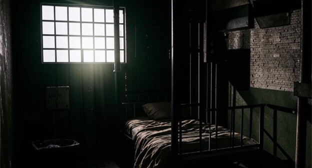 A prison. Picture made in Copilot by the "Caucasian Knot"