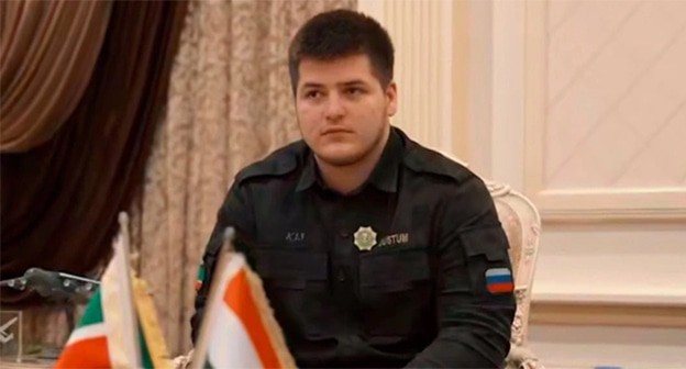 Adam Kadyrov. Photo: RKadyrov_95 / Telegram