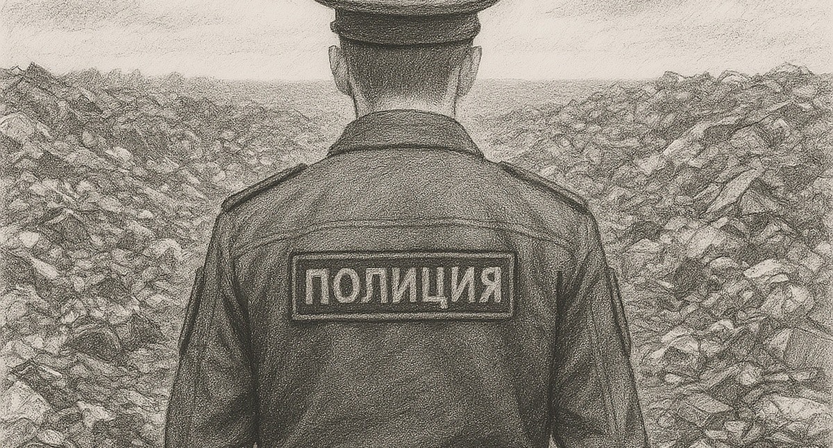 Policeman: illustration created by the "Caucasian Knot" using the AI in the Copilot software