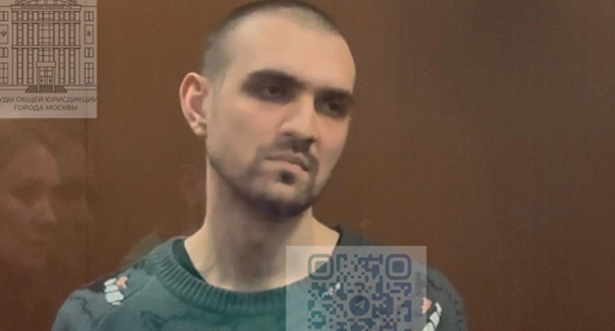 Artyom Ostanin: photo: https://t.me/moscowcourts/6616
