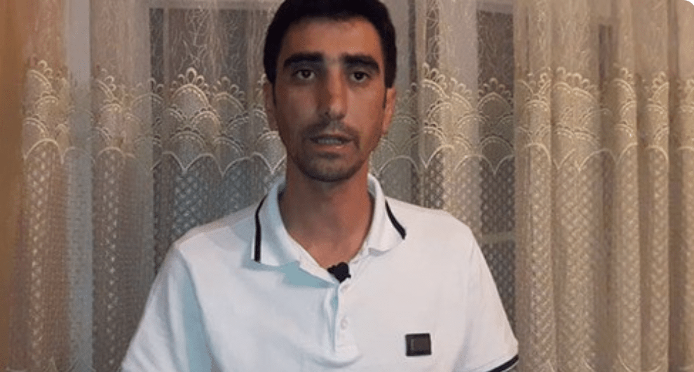 Teimur Kerimov: photo screenshot: https://modern.az/az/news/203416/jurnalist-teymur-kerimov-aksiyani-dayandirdi