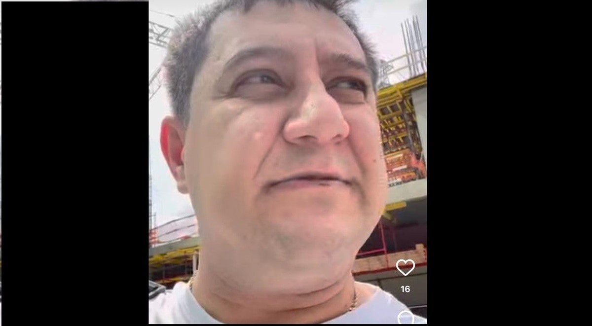 Areg Shchepikhin. A video frame from his personal page on social networking site