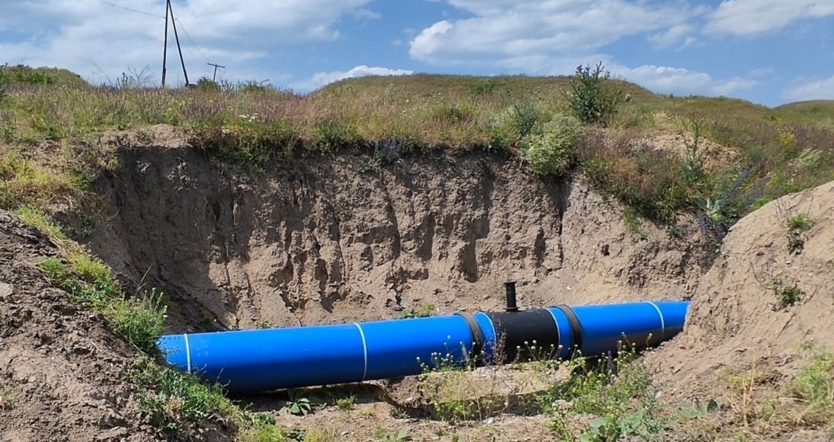 Water pipe near Baksan. Photo by Viktor Kotlyarov, provided to "Kavkazsky Uzel" by the author.