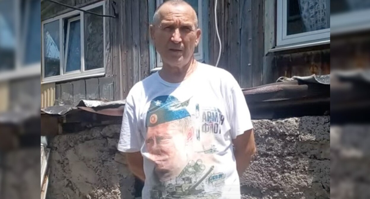 Sergey Kartashov. Video still from Tatiana Pimenova's YouTube channel