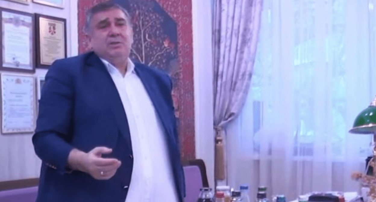 Shahin Shykhlinski. Screenshot of photo readovka from 17.07.25, https://t.me/readovkanews/98798