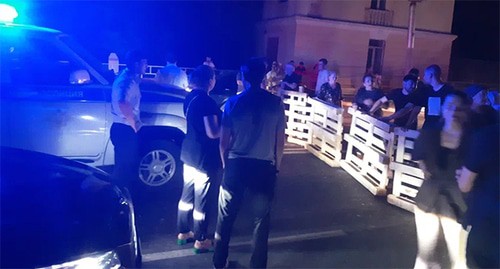 Protest action on 10.08.2023 in the Reduktorny microdistrict. Photo by Oleg Ionov for the "Caucasian Knot".