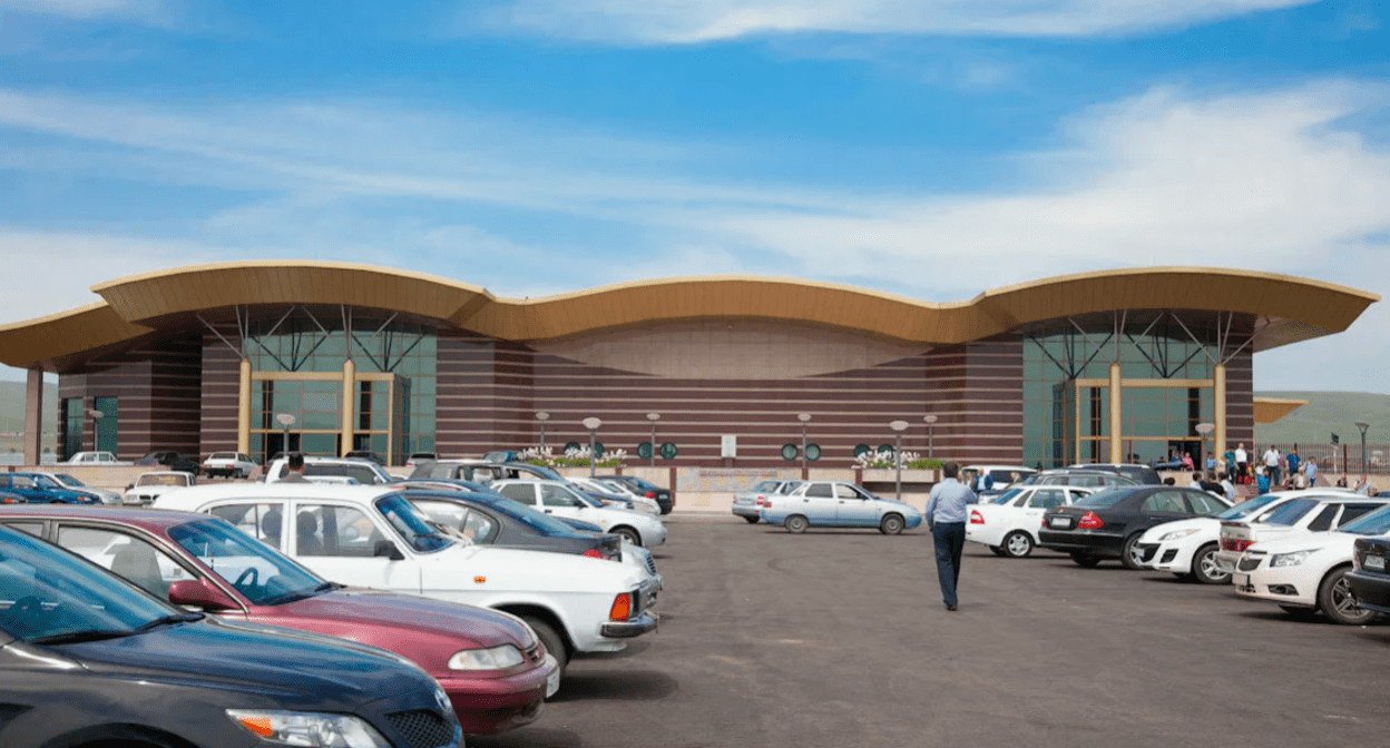 Magas Airport. Screenshot of the photo "Serdalo" https://serdalo.ru/news/kultura?page=1054