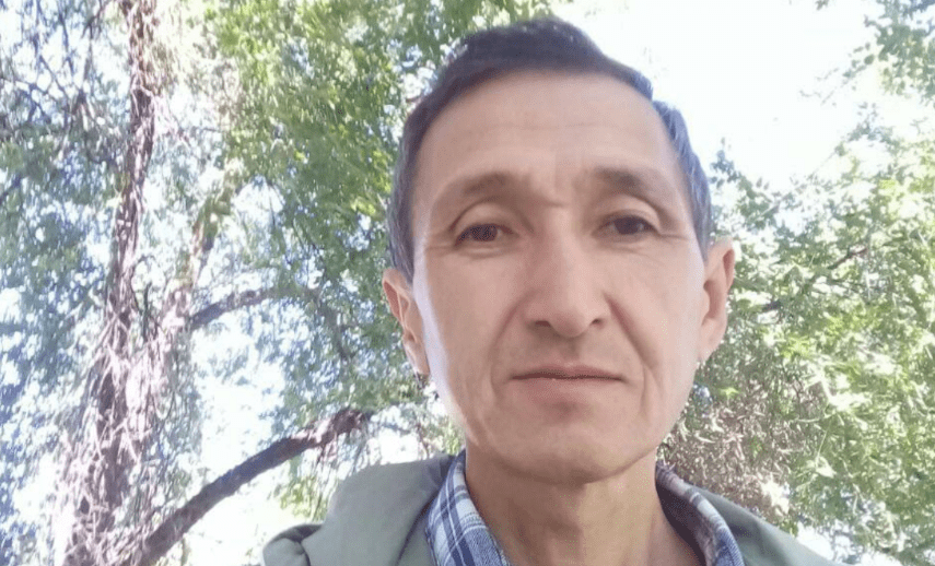 Ruslan Nurushev. Screenshot of a photo from the Telegram channel “Freedom for Ruslan Nurushev”, https://t.me/freeruslannurushev/10.

