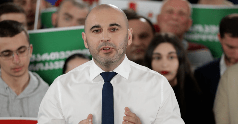 Levan Khabeishvili. Screenshot of the photo "Netgazeti" from 22.03.25, https://netgazeti.ge/news/768442/