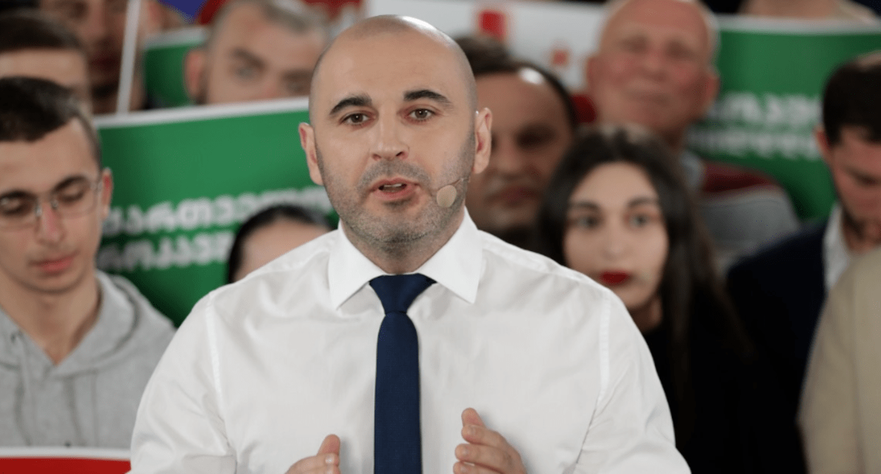 Levan Khabeishvili. Screenshot of the photo "Netgazeti" from 22.03.25, https://netgazeti.ge/news/768442/