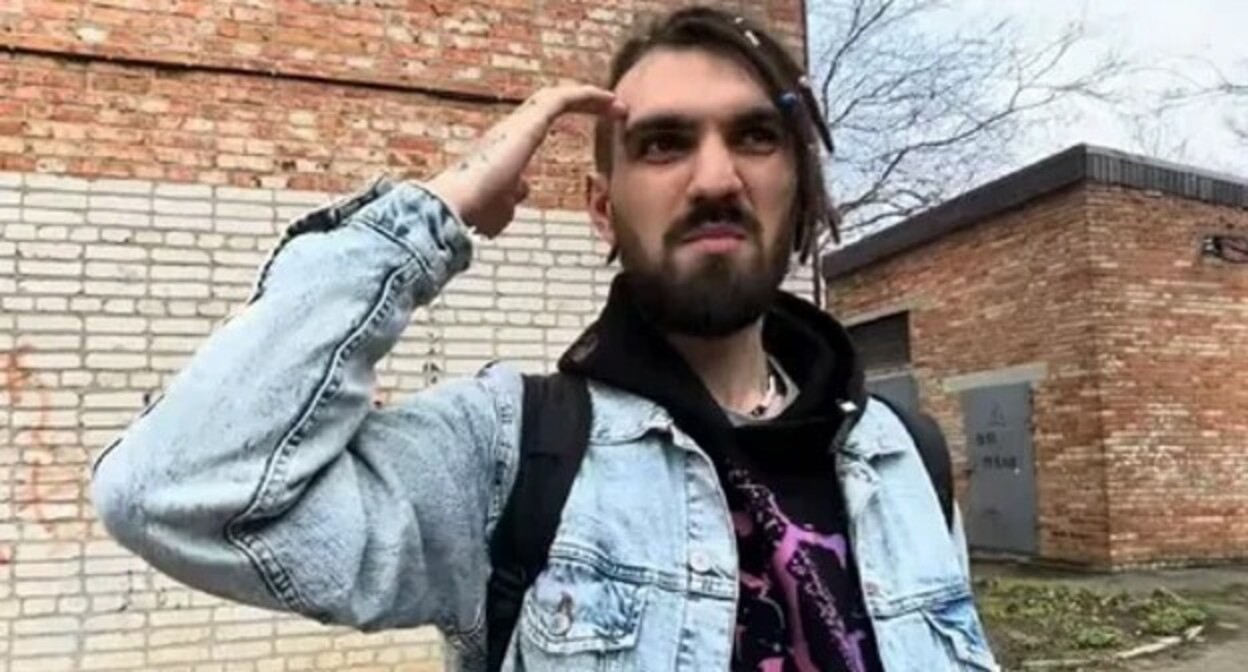 Artemy Ostanin, video still from https://t.me/podslushano_yeysk/12686