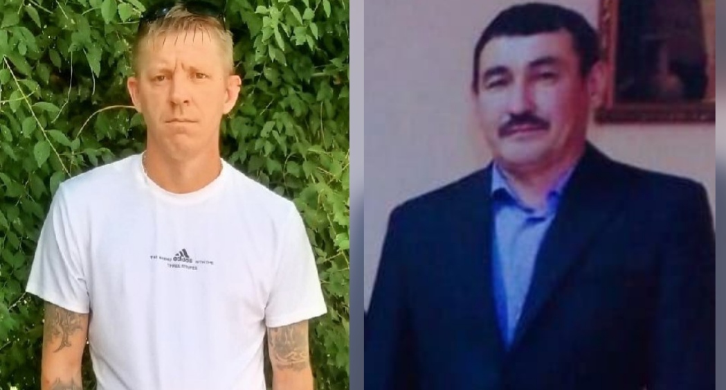 Vasily Kvasov, Ruslan Bergaliev. Photo from the Volodarsky District Administration Telegram channel https://t.me/regionvol/11232 https://t.me/regionvol/11233 Collage by the "Caucasian Knot."