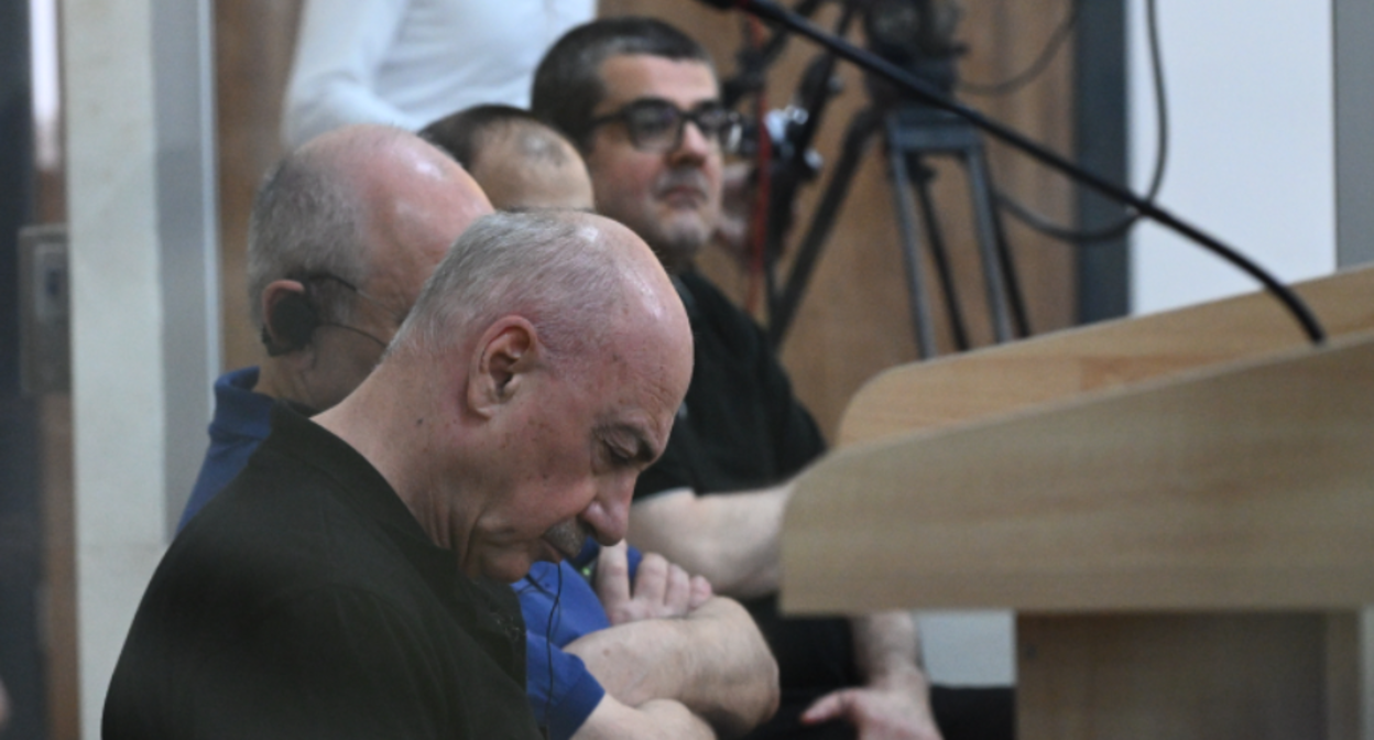 Former Karabakh leaders in court. Photo by Trend.Az from August 28, 2025, https://ru.trend.az/azerbaijan/politics/4084873.html