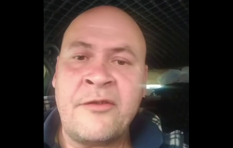 Alan Gatsoev. Still from video https://t.me/ossetiaFB/57416 from November 16, 2025.