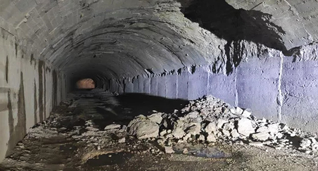 Tunnel in the Kodori Gorge. Photo: Ministry of Emergency Situations of the Republic of Abkhazia

