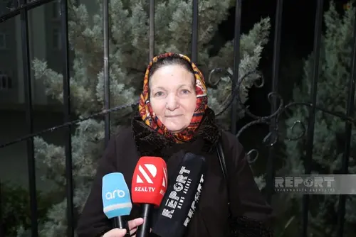 Taibyat Guliyeva. Photo: Report https://report.az/ru/vnutrennyaya-politika/zhitelnica-sela-horovlu-posle-dolgih-let-razluki-my-vozvrashaemsya-domoj