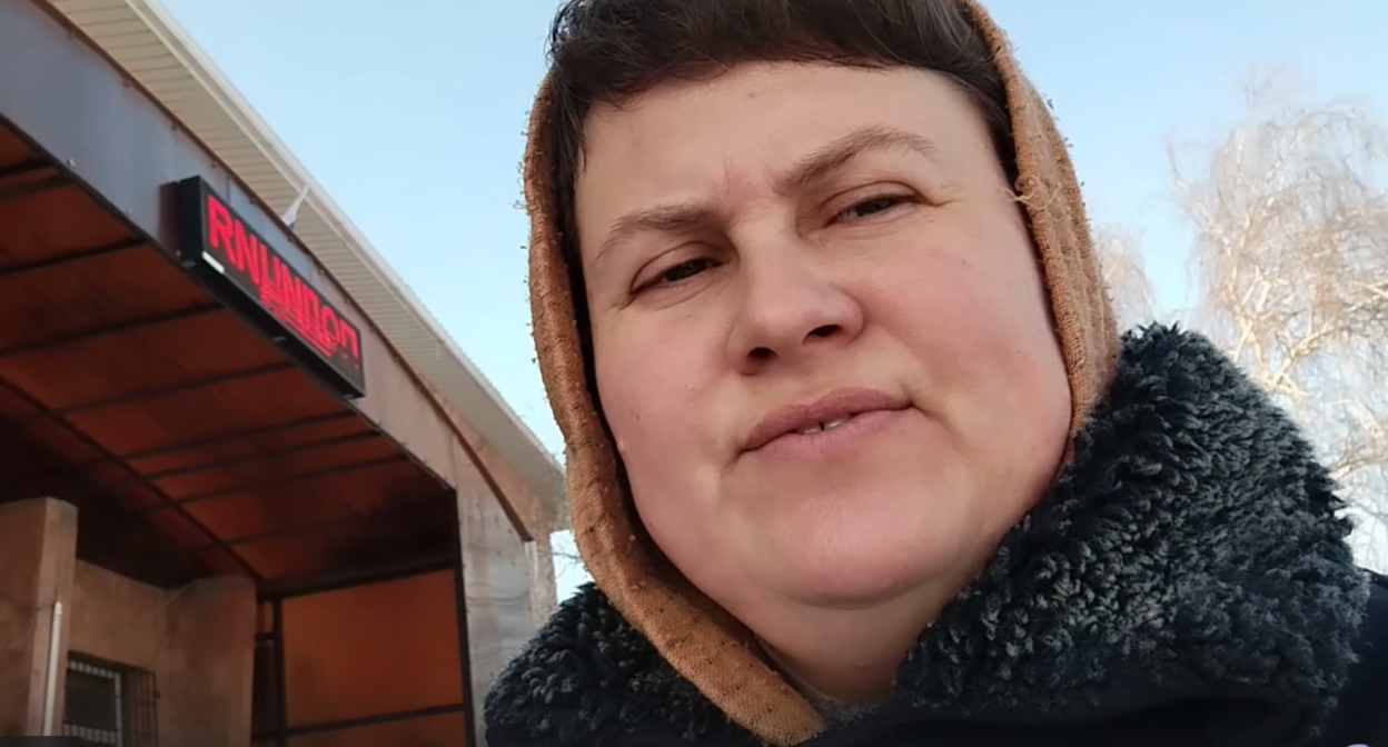 Lyudmila Borzilo. A still from her RuTube channel, March 1, 2025, https://rutube.ru/video/ae50c03d6b1674f69cf1d719e69fff0a/