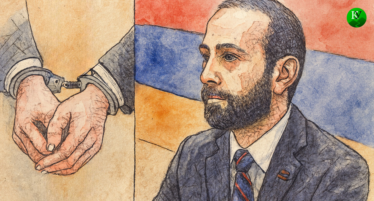 Ararat Mirzoyan. Illustration created by Caucasian Knot using AI in the Copilot program.