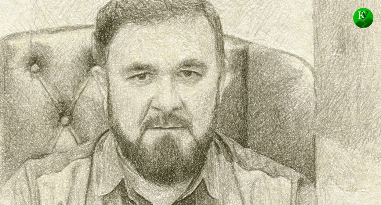 Soltayev. Illustration created by the "Caucasian Knot" using AI in the Copilot program.