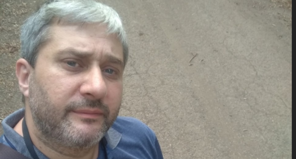 Denis Dzhalaganiya. Screenshot from the VKontakte channel "Alliance of Animal Defenders - Krasnodar," https://vk.com/wall-158274427_10319?z=photo-158274427_457243222%2Fwall-158274427_10319.