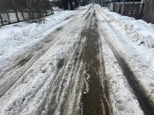 Residents of a village in Kuban complained about the condition of the roads after the snowfall. Photo/https://t.me/tipich_apsheronsk/93877?single Residents of a village in Kuban complained about the condition of the roads after the snowfall. Photo/https://t.me/tipich_apsheronsk/93877?single