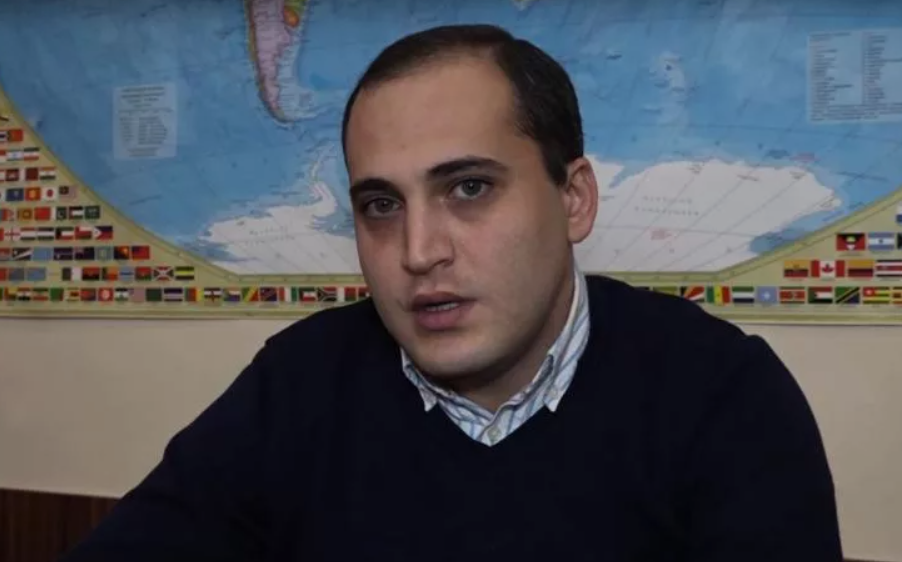Narek Samsonyan. Photo screenshot from https://armenianreport.com/pubs/242890/.