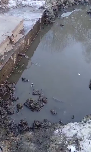 Framework: Residents of the village of Tsunta reported that there is no water in the kindergarten. Photo: @chernovik.net / Telegram channel