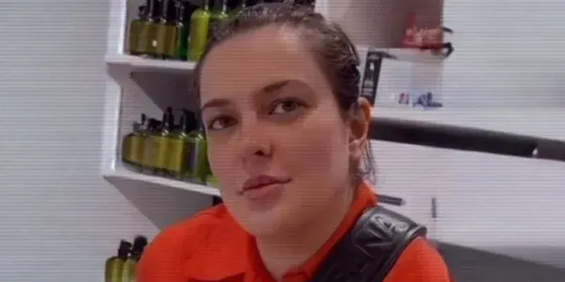 Aliya Ozdamirova. Screenshot of photo https://t.me/sksosorg/1612 (Crisis Group SK SOS recognized as a foreign agent) from November 13, 2025