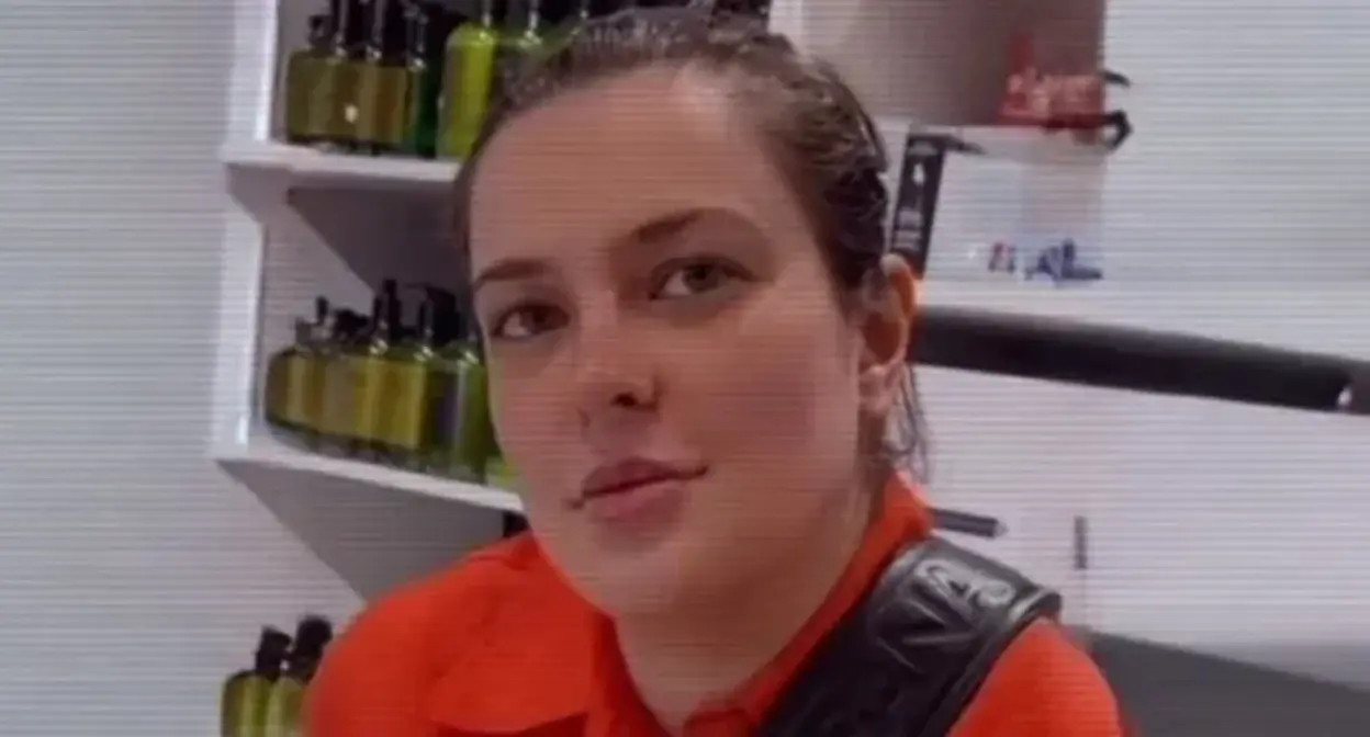 Aliya Ozdamirova. Screenshot of photo https://t.me/sksosorg/1612 (Crisis Group SK SOS recognized as a foreign agent) from November 13, 2025