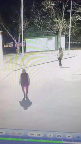 Still: Rustam Nogmov follows pensioner Nina Selezneva before her murder. Photo: Gazeta Yuga / Telegram channel Still: Rustam Nogmov follows pensioner Nina Selezneva before her murder. Photo: Gazeta Yuga / Telegram channel