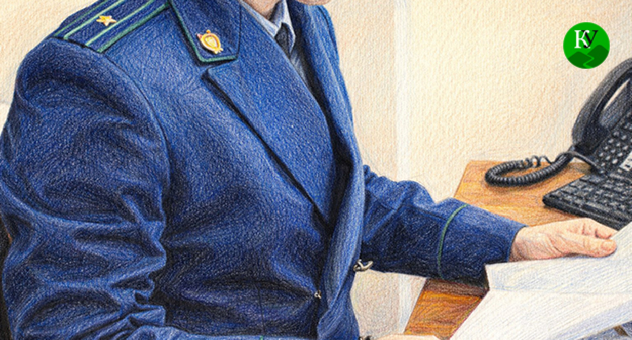 A prosecutor's office employee. Illustration created by Caucasian Knot using AI in the Copilot program. A prosecutor's office employee. Illustration created by Caucasian Knot using AI in the Copilot program.