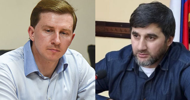 Alexey Kopaygorodsky (left) and Ullubiy Khanmurzaev. Collage of the "Caucasian Knot". Photo by Elena Sineok, Yuga.ru, Buinaksky district/VKontakte Alexey Kopaygorodsky (left) and Ullubiy Khanmurzaev. Collage of the "Caucasian Knot". Photo by Elena Sineok, Yuga.ru, Buinaksky district/VKontakte
