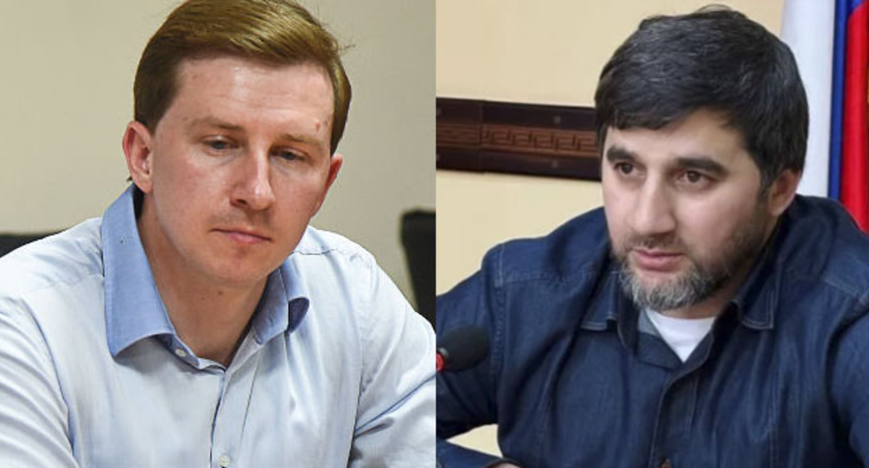 Alexey Kopaygorodsky (left) and Ullubiy Khanmurzaev. Collage of the "Caucasian Knot". Photo by Elena Sineok, Yuga.ru, Buinaksky district/VKontakte Alexey Kopaygorodsky (left) and Ullubiy Khanmurzaev. Collage of the "Caucasian Knot". Photo by Elena Sineok, Yuga.ru, Buinaksky district/VKontakte