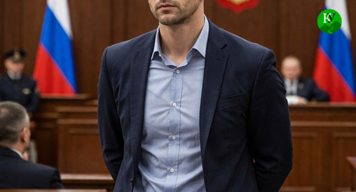 A man in a courtroom. Illustration by the "Caucasian Knot" AI-generated program Copilot. A man in a courtroom. Illustration by the "Caucasian Knot" AI-generated program Copilot.