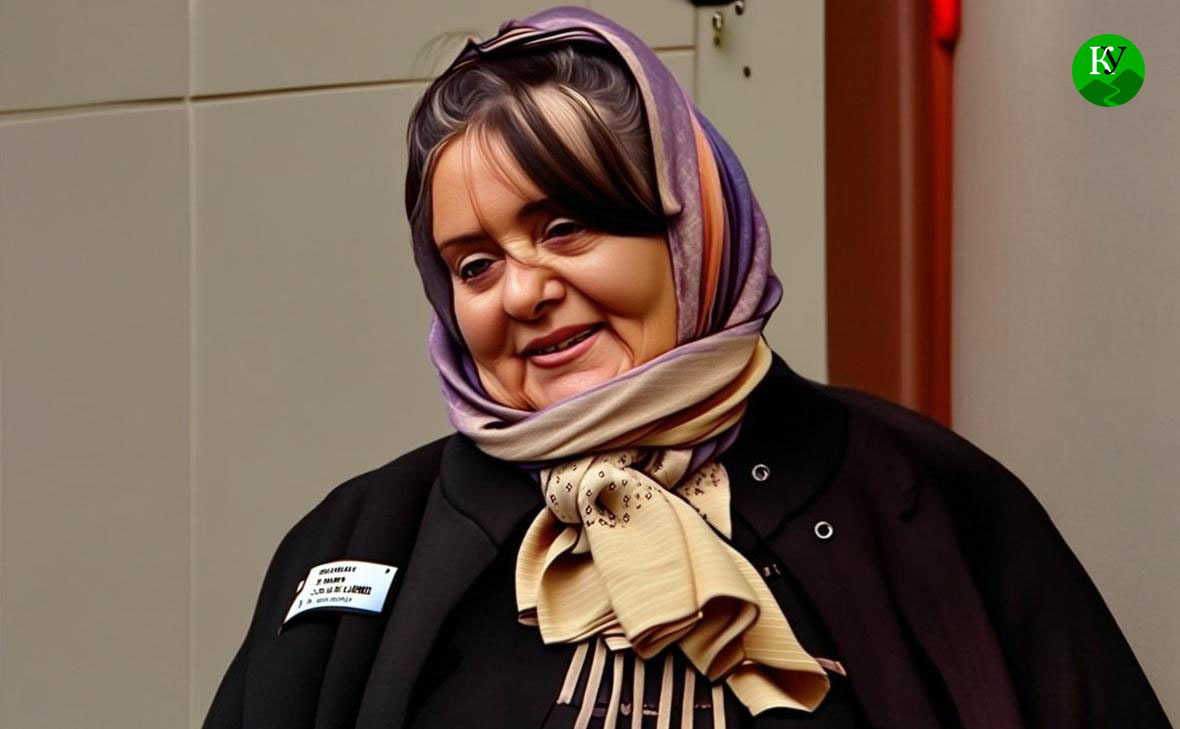 Zarema Musaeva. Illustration created by the "Caucasian Knot" using AI in the Copilot program.