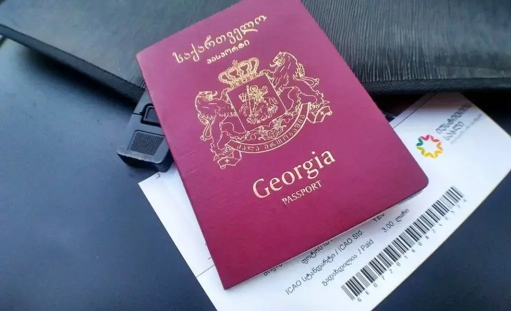 Georgian passport. Photo: News Georgia https://www.newsgeorgia.ge/