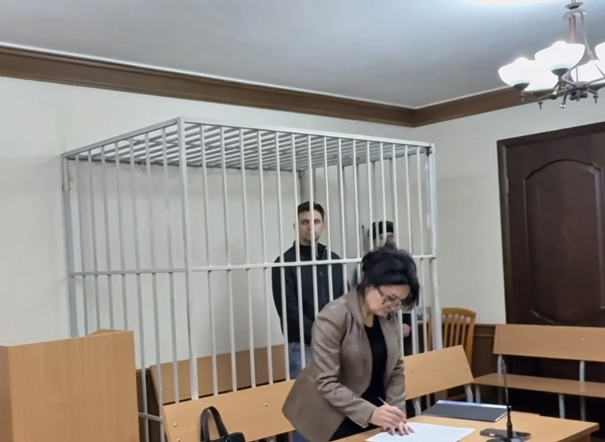 Suleimanov in court. Video still from the United Press Service of the Courts of Dagestan. Themis of Dagestan / Telegram