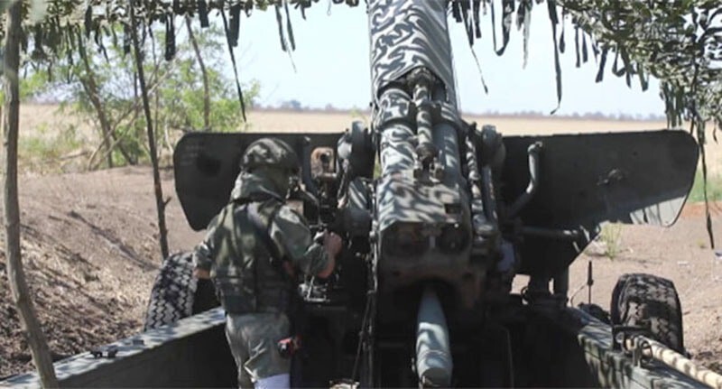 Military operation in Ukraine. Still from a Russian Ministry of Defense video: https://z.mil.ru/spec_mil_oper/media/video/watch.htm?id=18838@morfVideoAudioFile