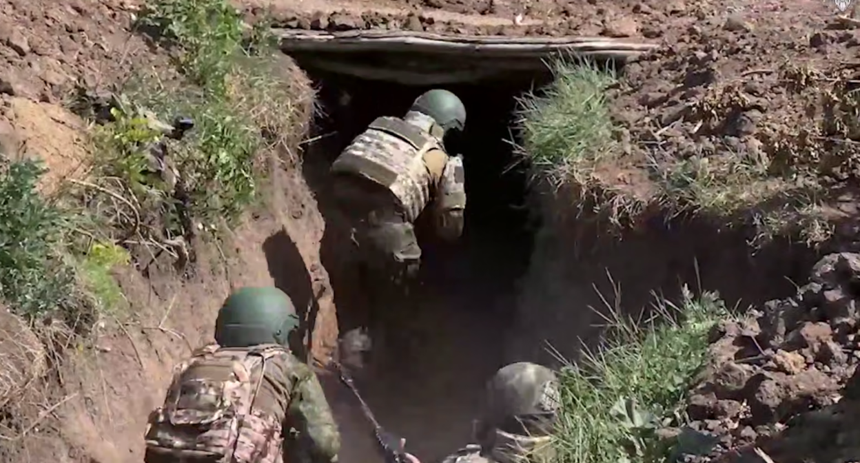 Russian military. Still from a Defense Ministry video: https://t.me/mod_russia/53966