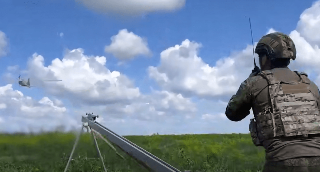 A Russian serviceman. Still from a Defense Ministry video: https://t.me/mod_russia/53671