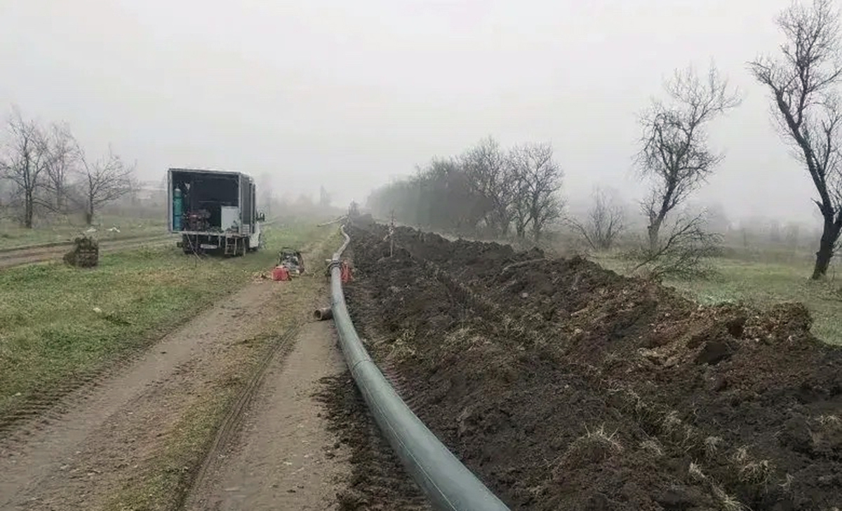 Water main repair. Photo from the Stavropol Krai Governor's Telegram channel - https://t.me/VVV5807/6568 Water main repair. Photo from the Stavropol Krai Governor's Telegram channel - https://t.me/VVV5807/6568