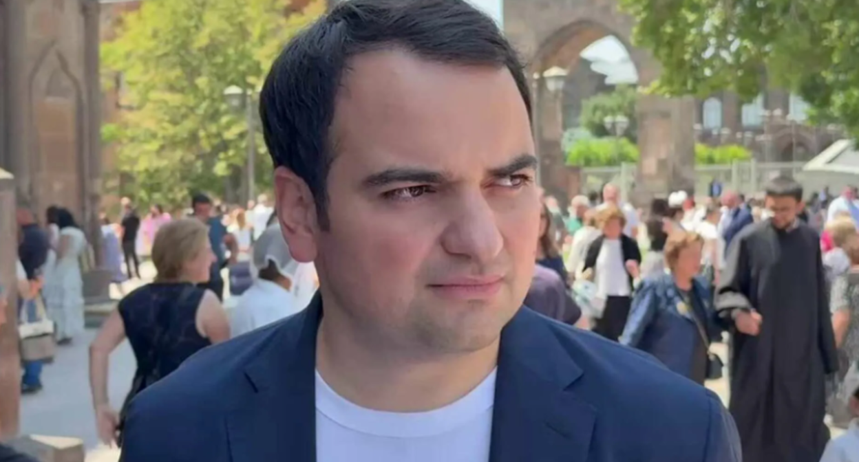 Narek Karapetyan. Photo screenshot from https://alphanews.am/ru/rukovoditelem-nashey-politicheskoy-k/. Narek Karapetyan. Photo screenshot from https://alphanews.am/ru/rukovoditelem-nashey-politicheskoy-k/.
