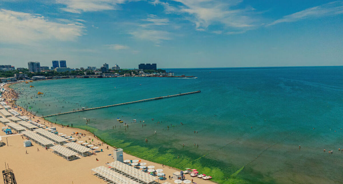 Anapa's central beach. Photo by Anton Bykov, Yuga.ru Anapa's central beach. Photo by Anton Bykov, Yuga.ru